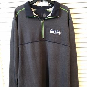 Seattle Seahawks Antigua 1/4 Zip Pullover
